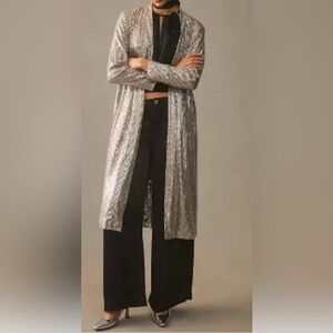 New Mare Mare x Anthropologie Sequin Duster Cardigan